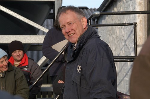 Seamus Donnelly was awarded the Elrick Prize on his retirement