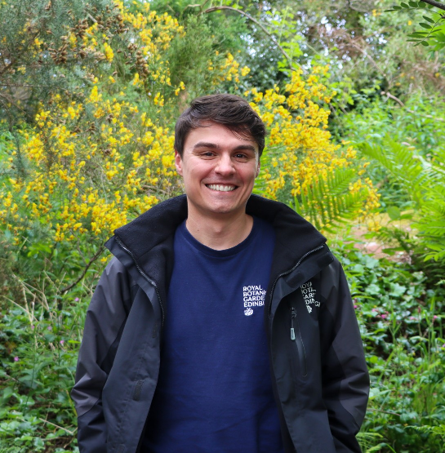 A man smiling