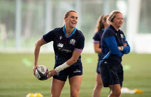 Emma Orr is part of Scotland’s first women’s Rugby World Cup squad for 12 years