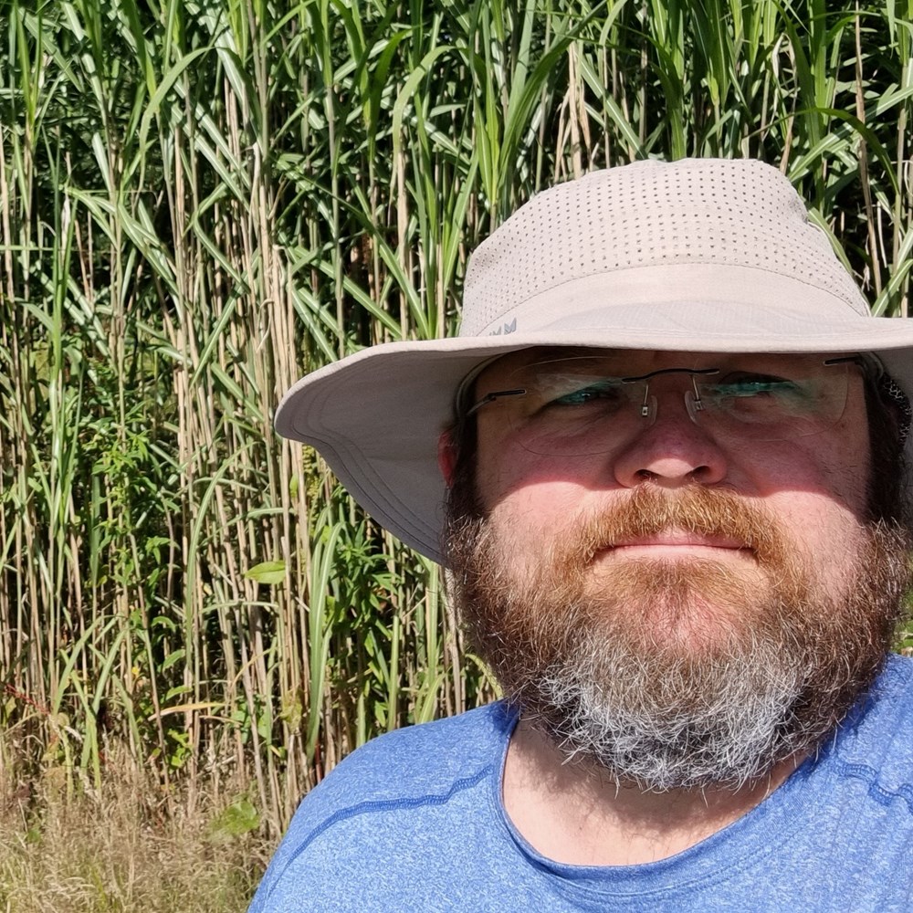 A man smiling